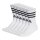 adidas Unisex Socks, 6-pack - 3-Stripes Cushioned Crew, Logo, Stripe, Cushioned White 37-39