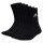 adidas Unisex Socks, 6-pack - 3-Stripes Cushioned Crew, Logo, Stripe, Cushioned Black 37-39