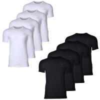 JOOP! mens undershirt, pack of 2 - T-Shirt, round neck, half sleeve, Fine Cotton Stretch