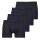 RAGMAN Mens Boxer Shorts, 2-Pack - Underwear, Underpants, Cotton Blend, Logo, solid color Dark blue S (Small)