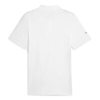 PUMA mens polo shirt - motorsport, BMW MMS ESS POLO, cotton, short, unicoloured White 2XL (XX-Large)