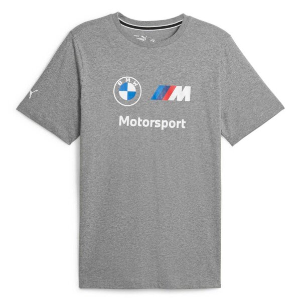 PUMA Herren T-Shirt - Motorsport, BMW MMS ESS LOGO TEE, Baumwolle, kurz, einfarbig