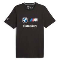 PUMA Mens T-Shirt - Motorsport, BMW MMS ESS LOGO TEE, cotton, short, unicoloured
