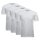 RAGMAN Mens T-Shirt 2-pack - 1/2 sleeve, undershirt, round neck White S (Small)