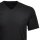 RAGMAN Mens T-Shirt 2-pack - 1/2 sleeve, undershirt, V-Neck Black S (Small)