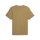 PUMA Men T-shirt - ESS Logo Tee, round neck, cotton, uni Beige (Toasted)