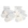 Steiff baby unisex socks, 2-pack - organic cotton, teddy motif, uni/striped