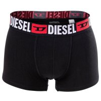 DIESEL Herren Boxershorts, 6er Pack - UMBX-DAMIENTHREEPACK, Trunks, Cotton Stretch Grau/Schwarz/Rot M