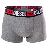 DIESEL Herren Boxershorts, 6er Pack - UMBX-DAMIENTHREEPACK, Trunks, Cotton Stretch Grau/Schwarz/Rot S