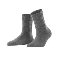 FALKE Damen Socken - Striggings Rib, Kurzssocken, Umschlagsocken, Logo, einfarbig, lang