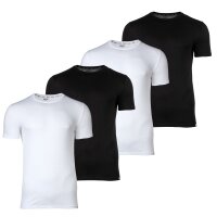 DIESEL Herren T-Shirt 4er Pack - UMTEE-RANDAL-TUBE, Rundhals, kurzarm, einfarbig
