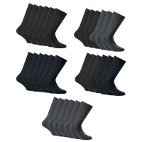 Rohner Basic Unisex Socks, 6-pack - Cotton II, short socks, basic, solid color
