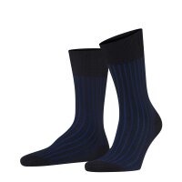 FALKE Herren Socken - Shadow, Strümpfe, Baumwolle, Logo, lang, einfarbig
