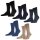 FALKE Herren Socken - Shadow, Strümpfe, Baumwolle, Logo, lang, einfarbig