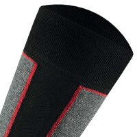 Rohner Basic Unisex Trekking Socken, 4er Pack - Basic Outdoor Socks, Sportsocken Rot 43-46