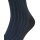FALKE Mens Socks - Shadow, socks, cotton, logo, long, unicoloured Grey/Blue 43-44