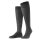 FALKE Herren Kniestrümpfe Multipack - Tiago, Socken, Bio-Baumwolle, Logo, lang, einfarbig Anthrazit 41-42 2er Pack (2x1P)