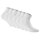 Rohner Basic Unisex Quarter Socks, 3 Pack - Sneaker Plus, Cotton White 39-42 (5.5-8 UK)