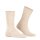 FALKE Unisex Sportsocks - Walkie Light, Trekking and Hiking Socks, plain Colours Beige (Sand) 42-43 (UK 8-9)
