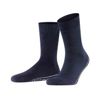 FALKE Unisex Socks - Homepads, house socks, nubs, merino wool Dark blue 39-42