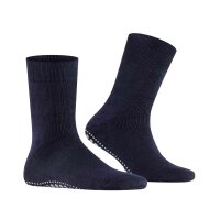 FALKE Unisex Socks - Homepads, house socks, nubs, merino wool Dark blue 39-42