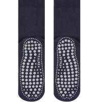 FALKE Unisex Socks - Homepads, house socks, nubs, merino wool Dark blue 39-42