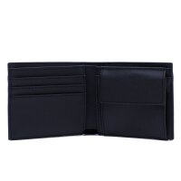 LACOSTE Herren Geldbörse - M Billfold Coin, Münzfach, Kunstleder, 9,5x12x2,5cm (HxLxB) Blau