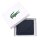 LACOSTE Mens Wallet - M Billfold Coin, Faux Leather, 9.5x12x2.5cm (HxLxW) Blue