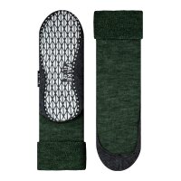 FALKE Unisex Slippers - Cosyshoe SO CP, Anti-slip, solid Colour Dark green 41-42 (UK 7-8)