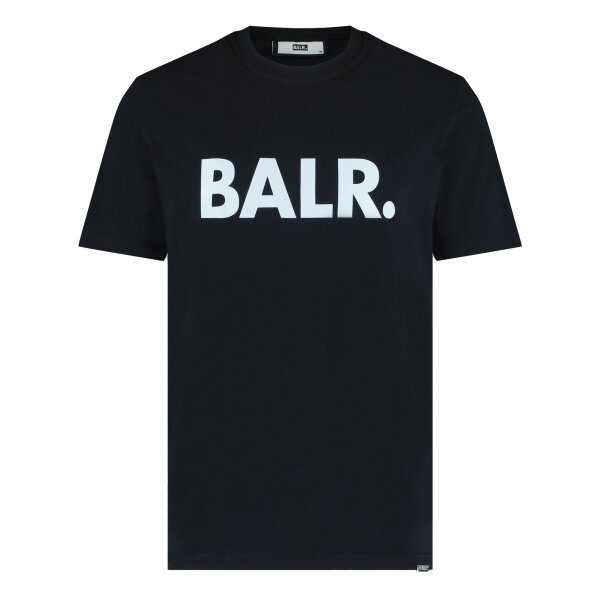 BALR. Mens T-Shirt - Brand Straight T-Shirt, Round Neck, Cotton, Logo