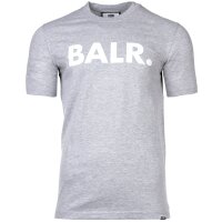 BALR. Herren T-Shirt - Brand Straight T-Shirt, Rundhals, Baumwolle, Logo
