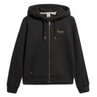 Superdry Women´s Hooded Jacket - ESSENTIAL LOGO ZIP HOODIE, Sweat Jacket, Solid Color