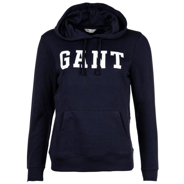 GANT Ladies Hoodie - REGULAR GRAPHIC HOODIE, hooded sweatshirt, logo