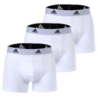 adidas Herren Boxershorts, Multipack - Trunks, Active Flex Cotton, Logo, einfarbig