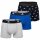 adidas Herren Boxershorts, Multipack - Trunks, Active Flex Cotton, Logo, einfarbig