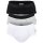 adidas Herren Slip, Multipack - Briefs, Active Flex Cotton, Logo, 3 Streifen, uni