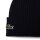 LACOSTE Unisex Beanie - Knitted Beanie, Wool, Logo Patch, One Size Dark Blue