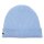 LACOSTE Unisex Mütze - Strickmütze, Beanie, Wolle, Logo-Patch, One Size Hellblau