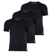 adidas Herren T-Shirt, Multipack - Active Core Cotton, Rundhals, Crew Neck, uni Schwarz S 9er Pack (3x3P)