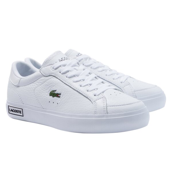 LACOSTE Womens Sneaker - Powercourt, Sneakers, Solid Color, Leather