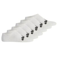 ellesse Unisex Sneaker Socken FRIMO, 6 Paar - No Show Socks, Sport, Logo Weiß 40-43