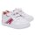 LACOSTE Baby Schuhe - L004 Cub, Krabbelschuhe, Sneaker, Textil mit Kunstleder Weiß/Pink EUR 17