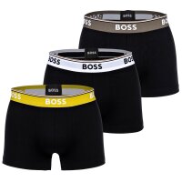 BOSS Herren Boxershorts, 3er Pack -  3P Power, Trunks, Unterhose, Logo, uni