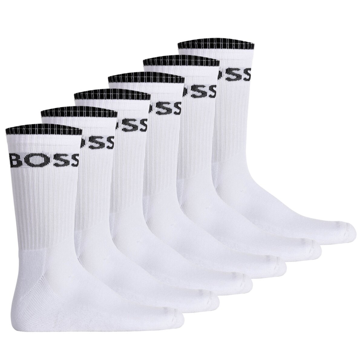 BOSS Herren Socken im 6er Pack - QS Stripe, kurze Länge, 34,95 €
