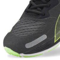 PUMA Mens Running Shoes - Velocity Nitro, Low, Sneakers, Sports, Training Black/Green EU 40 (UK 6.5)