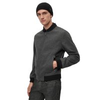 BOSS Herren Mütze, Schurwolle - Fati, Beanie, Rippstrick, One Size, einfarbig Schwarz