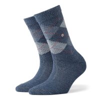 Burlington Damen Socken WHITBY - Kurzstrumpf, Rautenmuster, Onesize, 36-41