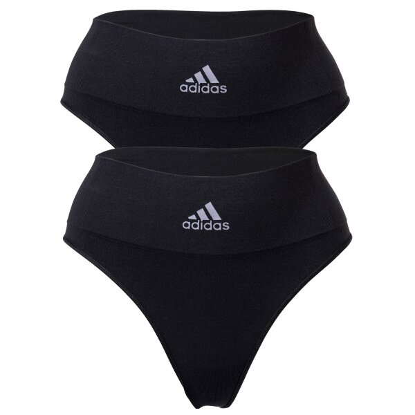adidas Damen String, Multipack - Thong, Slip, Smart Micro 720 Seamless, Logo, uni