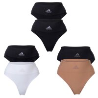 adidas womens thong, 2-pack - Thong, Brief, Smart Micro 720 Seamless, Logo, uni