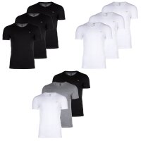 DIESEL Mens T-Shirt , 3-Pack - UMTEE-MICHAELTRHEEPACK, Short Sleeve, V-Neck, Single Color